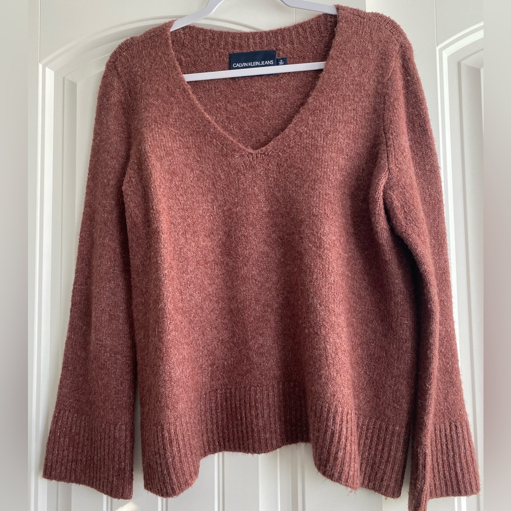 Calvin Klein Women’s Fleece Sweater - Picture 2 of 5